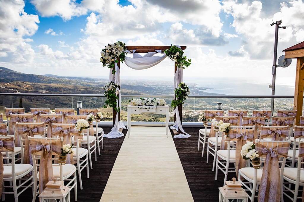 Wedding Villa In Paphos intimate Ceremony