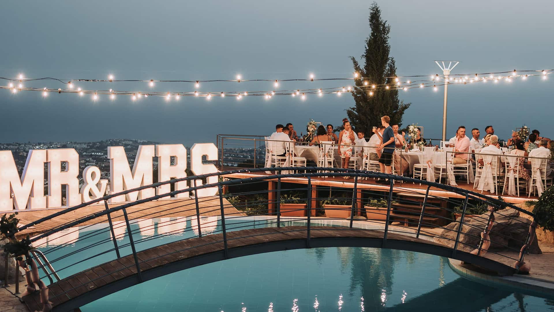 Tailor made package for weddings and events