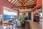 Dinning area for 16 people in the villa Panorama in Peyia Village - Cyprus weddings Alasos