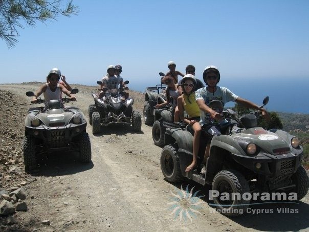 ATV Motor Bikes at Akamas