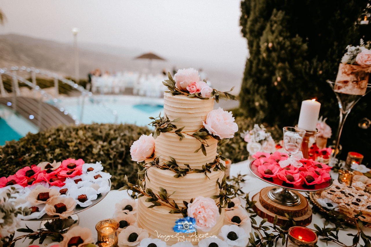 wedding villa reception table