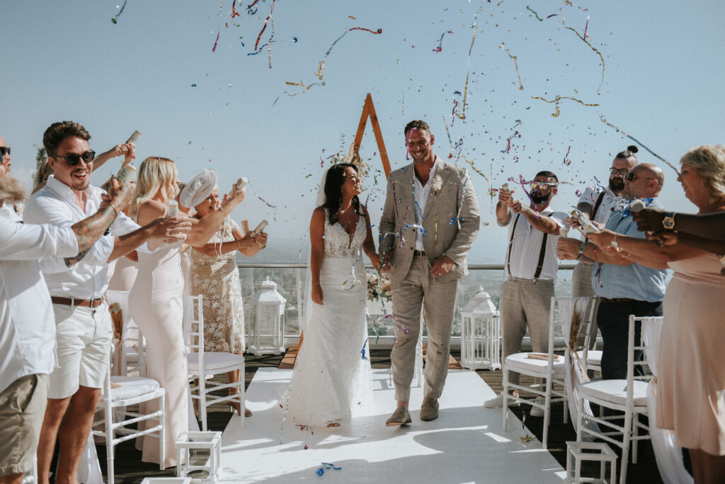 Wedding Recessional Oceania Wedding Venue