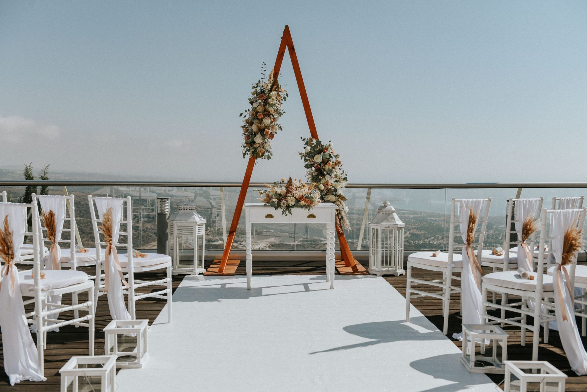 Wedding Ceremony at the Wedding Venue in Paphos