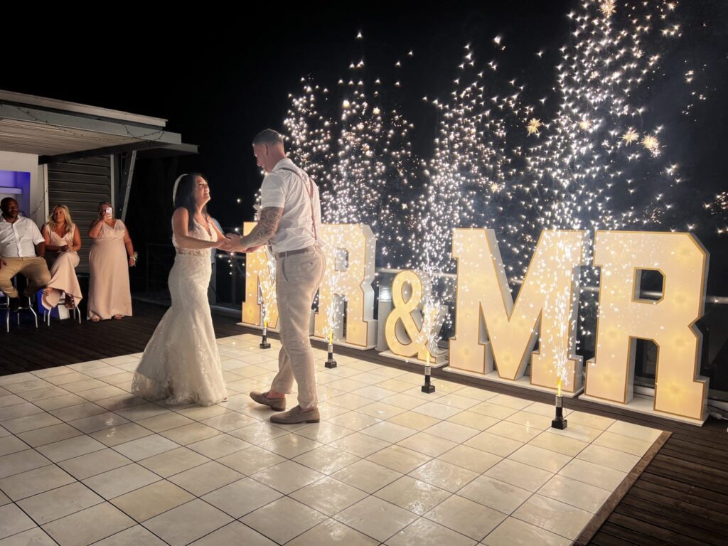First Dance at Oceania Villa