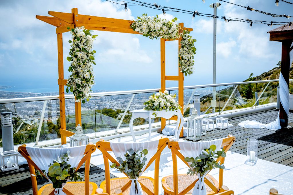Oceania Roof Wedding Reception